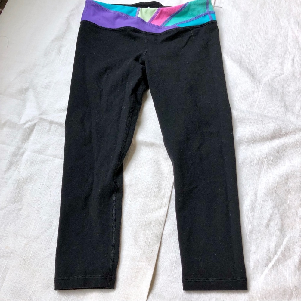 Ivivva Girls Rhythmic Crop Leggings